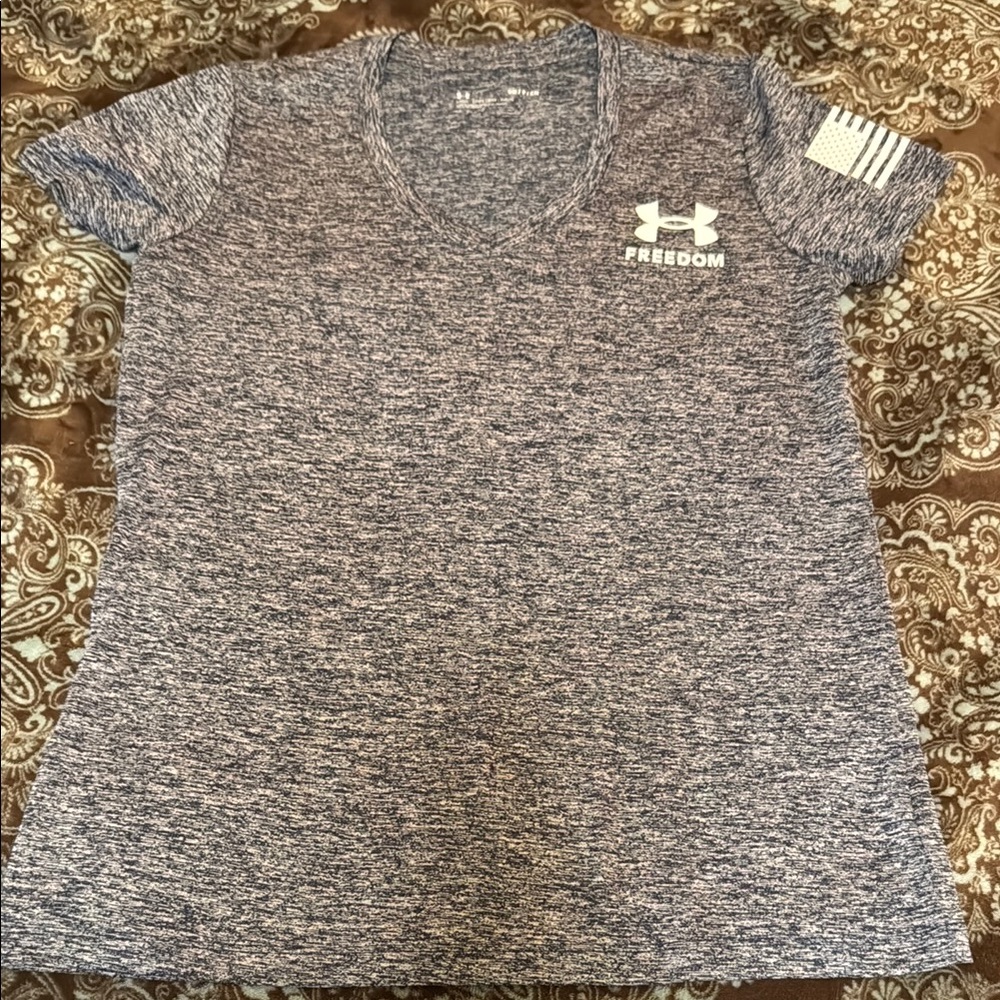 Under Armour Women's Freedom T-Shirt - Heather Gray